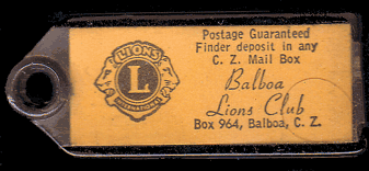 1962 Canal Zone Lions Club
