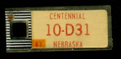 1967 Nebraska DAV Tag